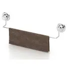 Закачалка за кърпа TEKNO TEL DM 260, 55х7х10 см, Вакуум, Хром, (18305)