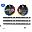 RGB лента KontrolFreek Gaming Lights Kit, USB (2.74m), (35936879)