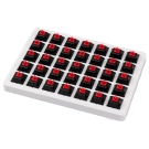 Суичове за механична клавиатура Keychron Cherry MX, Red, Switch Set 35 броя, (35934430)