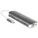 Докинг станция j5create Multi-Port JCD383, USB, HDMI, Ethernet, SD, microSD, (35936651)