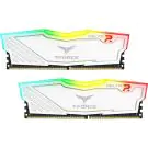 Памет Team Group T-Force Delta RGB White DDR4 - 16GB (2x8GB) 3200MHz CL16, (35936347)