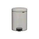 Кош за смет с педал Brabantia NewIcon 5L, Soft Grey, (35947036)