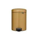 Кош за смет с педал Brabantia NewIcon 5L, Warm Gold, (35947037)