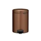 Кош за смет с педал Brabantia NewIcon 5L, Warm Bronze, (35947038)
