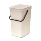 Кош за смет за разделно събиране Brabantia Sort&Go 12L, Soft Beige, (35947066)