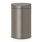 Кош за смет Brabantia Touch Bin New Recycle 10+23L, Platinum, (35948456)