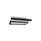 Телескопичен абсорбатор CNL6415PLUS, за вграждане, двигател EcoPower A, 60 см, черен, (35948726)