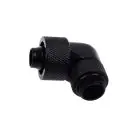 Фитинг Alphacool Eiszapfen, Удължител, 90°, 16/10mm, G1/4, Черен мат, (35936403)