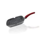 Грил тиган ZEPHYR Actual Line ZP 4316 NM24C, 24 см, Керамично-мраморно покритие, Сив/червен, (18106)