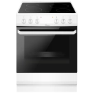 Готварска печка Hansa FCCW680009 със стъклокерамичен плот, (13779)