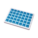 Суичове за механична клавиатура Keychron Gateron Phantom Blue Switch, Комплект 35 броя, (35936632)