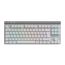 Безжична геймърска клавиатура Logitech G515 Lightspeed TKL White, (35938103)