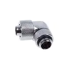 Фитинг Alphacool Eiszapfen, Удължител, 90°, 13/10mm, G1/4, Сребрист, (35936401)