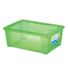 Универсална кутия Stefanplast Visual Box L, 10L, зелена, (35940958)
