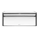 Кутия за хляб Brabantia Fall Front Brilliant Steel / Matt Black, (35940947)