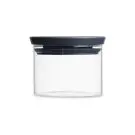 Буркан стъклен Brabantia Stackable 0.3L, Dark Grey, (35940973)