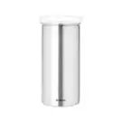 Буркан Brabantia за 18 броя кафе-капсули, Matt Steel Fingerprint Proof, Transparent Lid, (35940996)