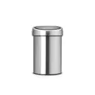 Кош за смет Brabantia Touch Bin 3L, Matt Steel, (35941000)