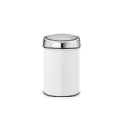 Кош за смет Brabantia Touch Bin 3L, White, (35941002)