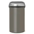Кош за смет Brabantia Touch Bin 60L, Platinum, (35941006)