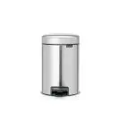 Кош за смет с педал Brabantia NewIcon 3L, Matt Steel Fingerprint Proof, (35941073)
