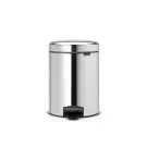 Кош за смет с педал Brabantia NewIcon 5L, Brilliant Steel, (35941075)