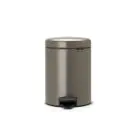 Кош за смет с педал Brabantia NewIcon 5L, Platinum, (35941077)