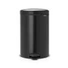 Кош за смет с педал Brabantia NewIcon 20L, Matt Black, (35941090)