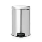 Кош за смет с педал Brabantia NewIcon 20L, Matt Steel Fingerprint Proof, (35941091)