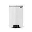 Кош за смет с педал Brabantia NewIcon 20L, White, метална кофа, (35941092)