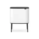 Кош за смет Brabantia Bo Touch 11+23L, White, (35941300)