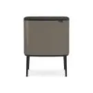 Кош за смет Brabantia Bo Touch 11+23L, Platinum, (35941301)