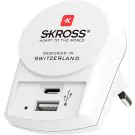 Адаптер-зарядно SKROSS Euro USB Charger 1.302423, USB-А, USB-C, (35937077)