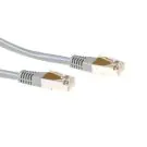 Мрежов пач кабел ACT F/UTP, CAT5E, RJ-45 - RJ-45, 3.0 m, Сив, (35936936)