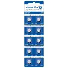 Бутонна алкална батерия EVERACTIVE LR754, LR48, 1,55V, 10pk блистер, /цена за 1 бр. батерия/, (35939109)