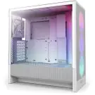 Кутия NZXT H5 Flow RGB 2024 White, Mid-Tower, (35938851)