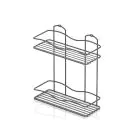 Поставка за баня TEKNO TEL BK-012B 2 нива черно, (18585)