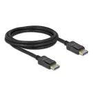 Кабел Delock DisplayPort 2.0 мъжко - DisplayPort мъжко, 2.0м, 10K, Черен, (35935385)