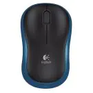 Безжична оптична мишка LOGITECH M185, Синя, USB, (35933124)