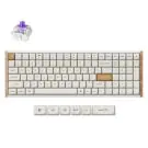 Геймърска механична клавиатура Keychron K4 HE Special Edition White - Wireless, Full Size, (35939679)