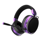 Геймърски безжични слушалки Dark Project Sono Wireless - Black/Violet, (35939046)