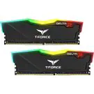 Памет Team Group T-Force Delta RGB Black DDR4 16GB (2x8GB) 3600MHz 1.35V, (35935456)