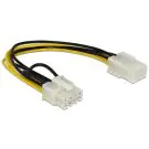 Кабел DeLock PCI Express power 6 pin женско > PCI Express 8 pin, 20 cm, (35934087)