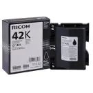 Мастило гел RICOH GC42K, 10000 копия , Черен, (35932493)