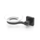 Поставка за сапун TEKNO TEL TR MG 366B, 16х11х5 см, Закрепване с дюбел, Матово черно, (18286)