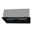 Абсорбатор за вграждане HANSA OMP6251BGH, 389 m³ / h, черен, (13893)