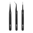 Инструмент iFixit Precision Tweezer Set PRO комплект от 3 прецизни пинсети, (35933784)