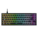 Геймърскa механична клавиатура XTRFY K5, 65% Hotswap, RGB подсветка, UK Layout Kailh Red, Черен, (35935283)