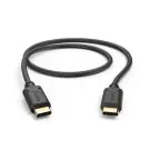 HAMA Кабел за зареждане, USB-C - USB-C, 0,5 м, черен, (35939576)