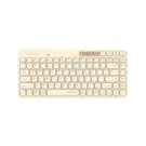 A4tech FBK26C AS Cafe Latte Fstyler безжичнa мини тиха клавиатура, Multi-mode, кирилизирана, (35940105)